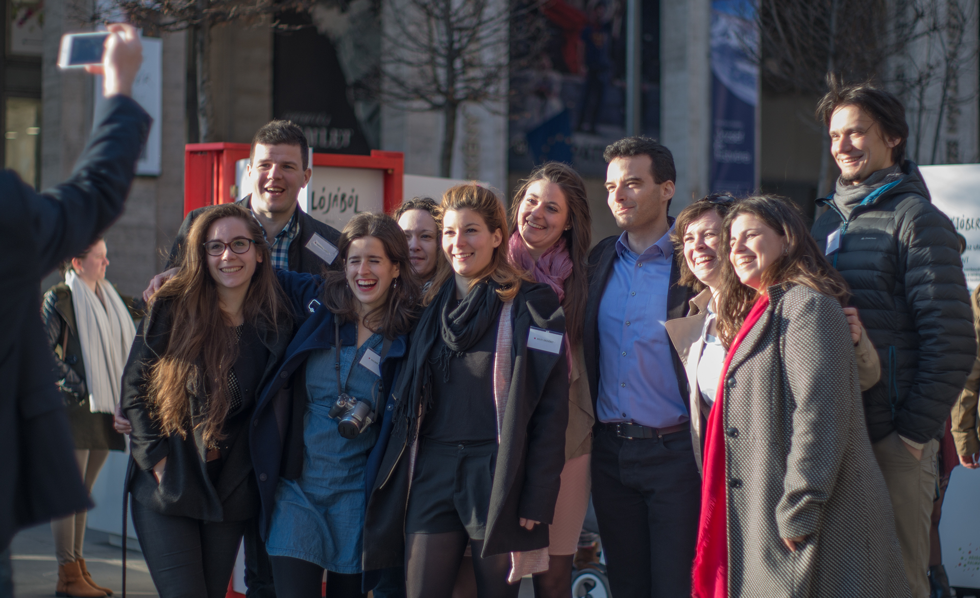 Group photo of the team of volunteers