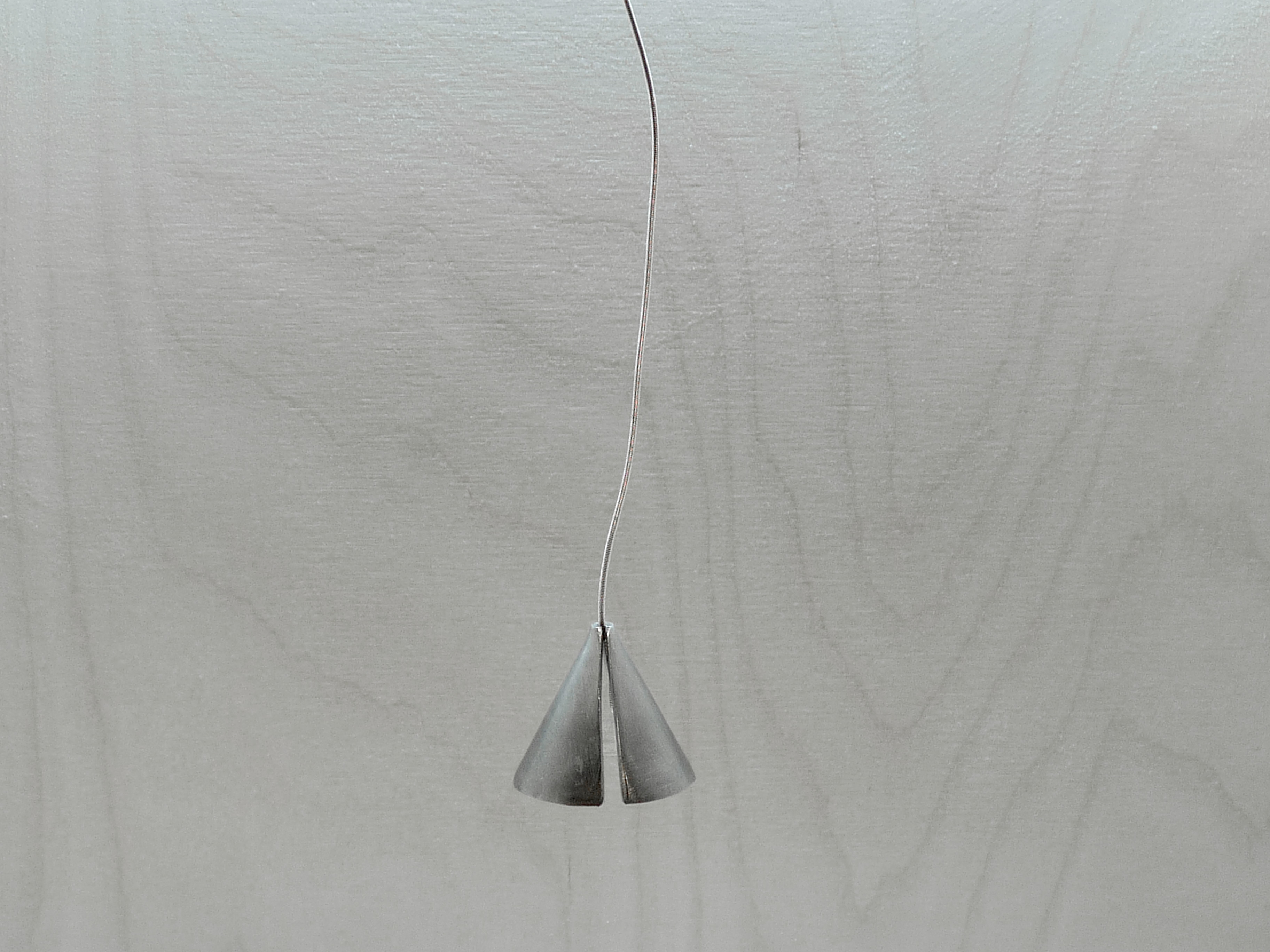 Close-up photo of the cone antenna