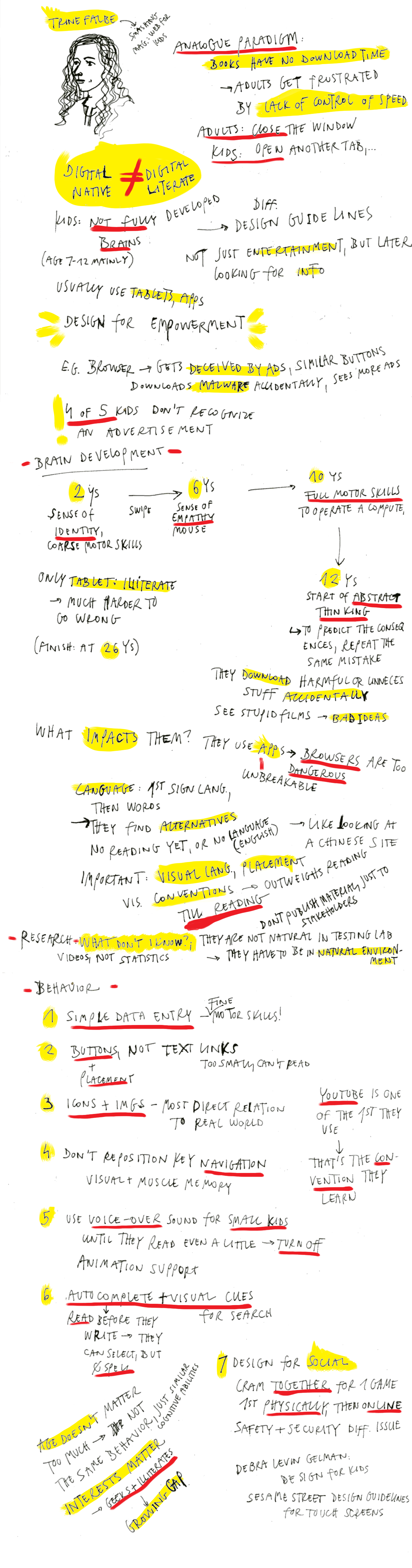 Sketchnotes of Amuse UX 2015